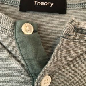 Theory Regular Fit Henley T-Shirt